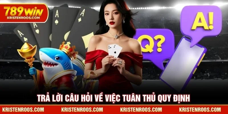 Trả lời câu hỏi về việc tuân thủ quy định